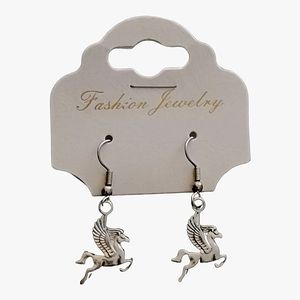 Pegasus Charm Earrings